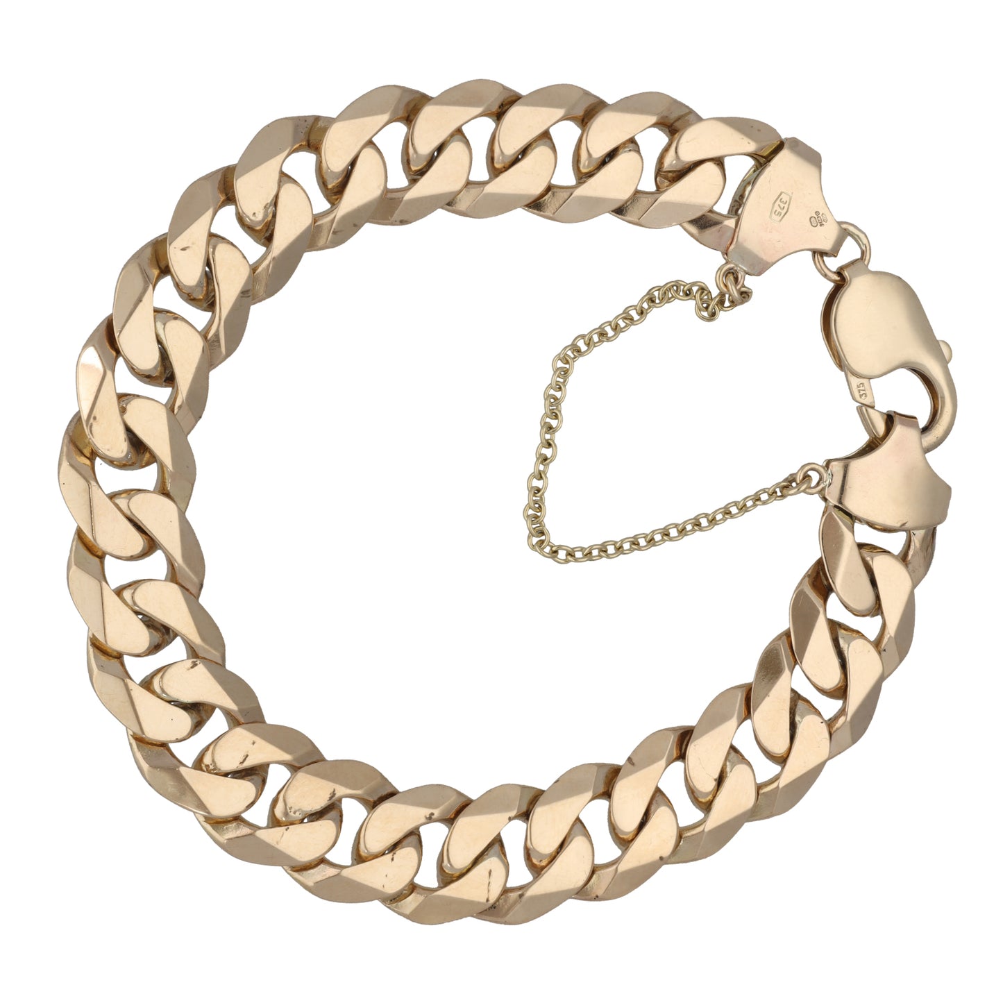 9ct Gold Curb Bracelet