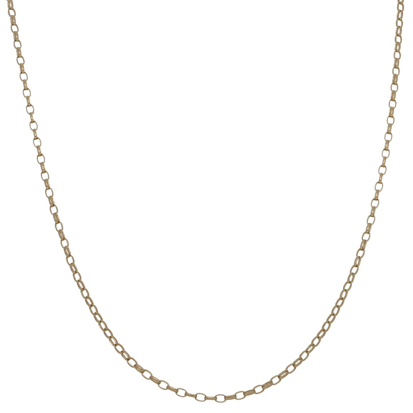 9ct Gold Belcher Chain 22"