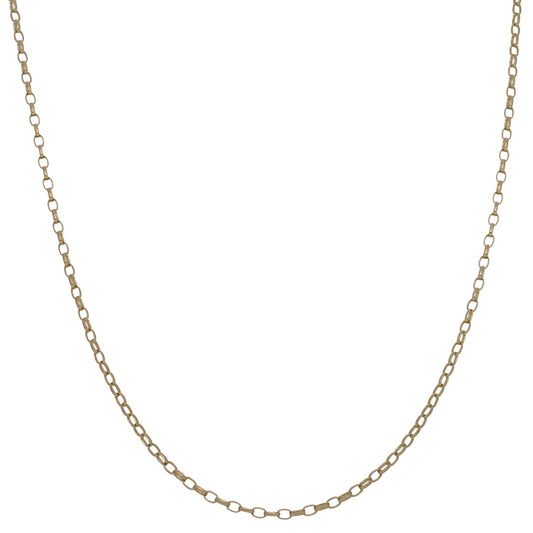 9ct Gold Belcher Chain 22"