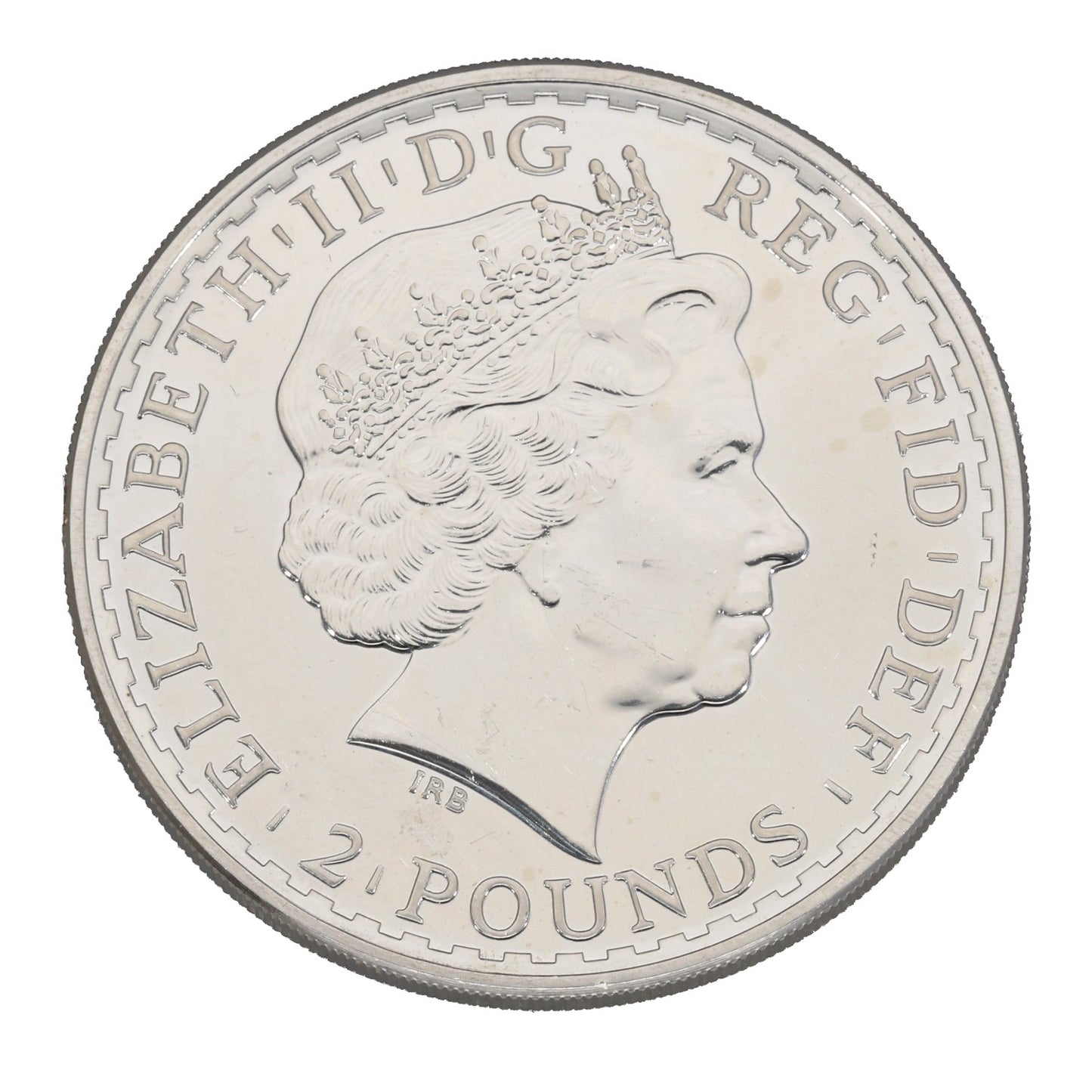 Fine Silver Queen Elizabeth II 1 OZ Britannia Coin 2013