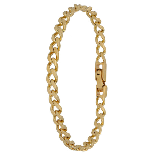 9ct Gold Curb Bracelet