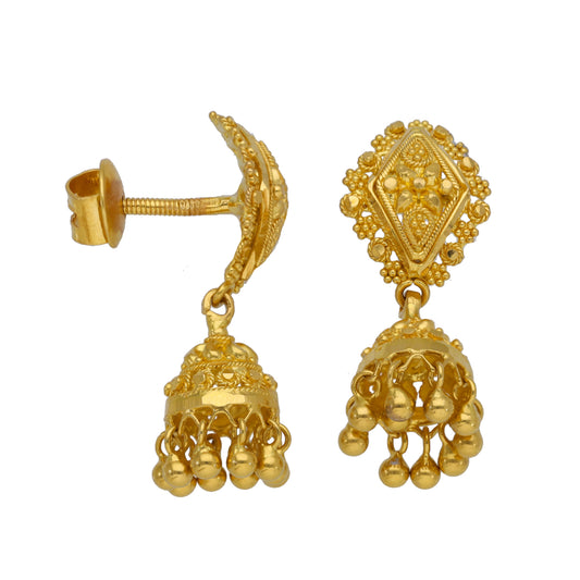 22ct Gold Drop Earrings