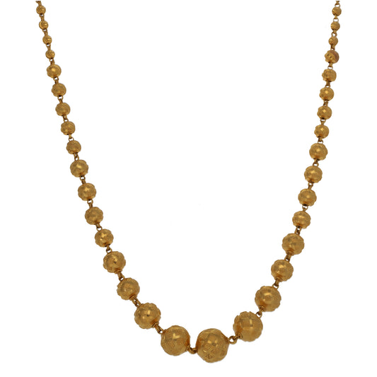 22ct Gold Fancy Necklace 16"