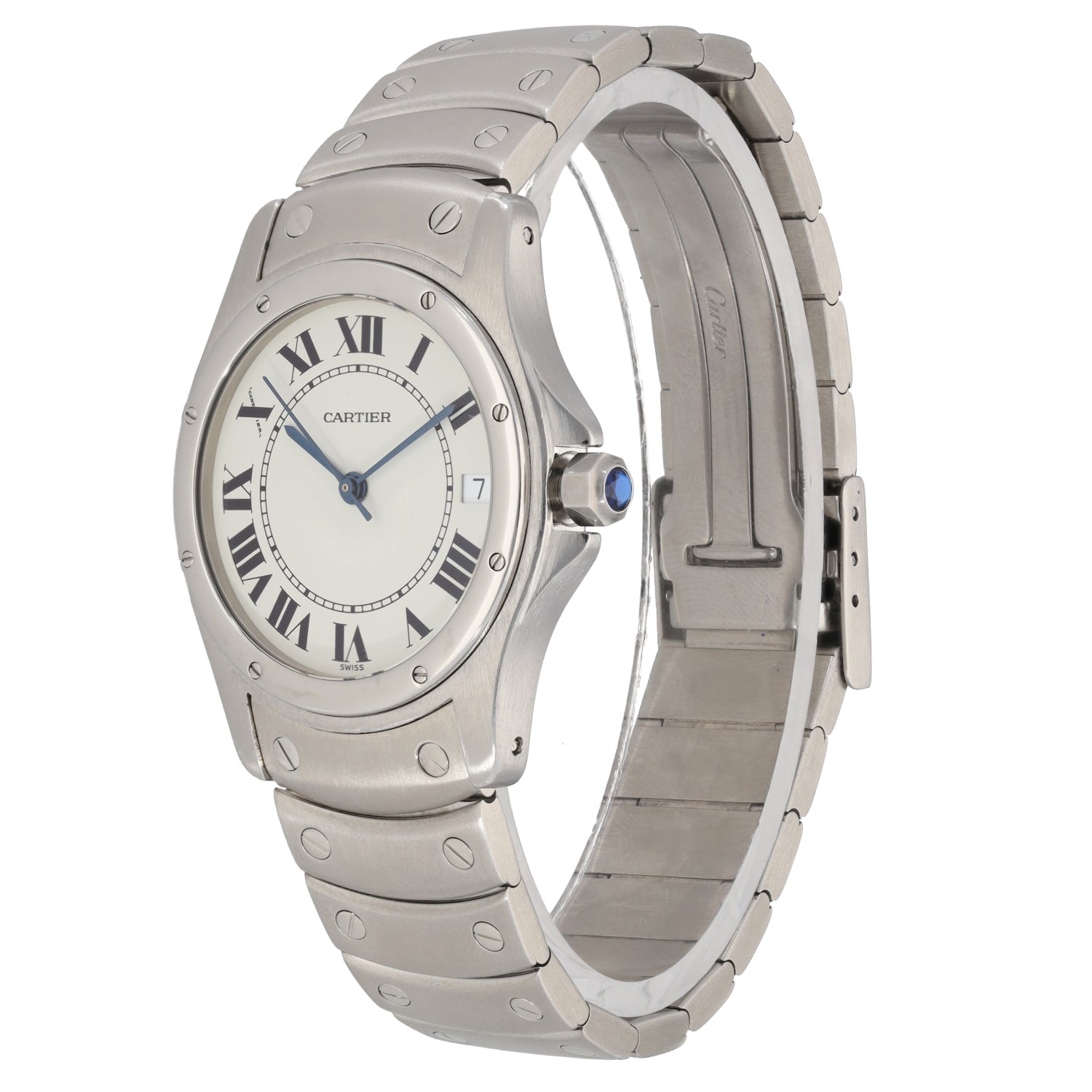 Cartier Santos Ronde 1920 33mm Stainless Steel Watch