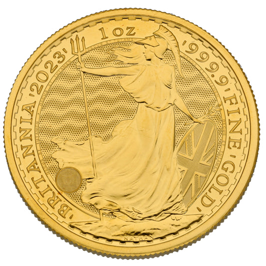 24ct Gold Queen Elizabeth II 1 OZ Britannia Coin 2023
