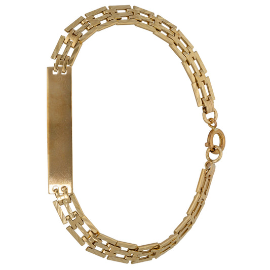 9ct Gold ID Bracelet
