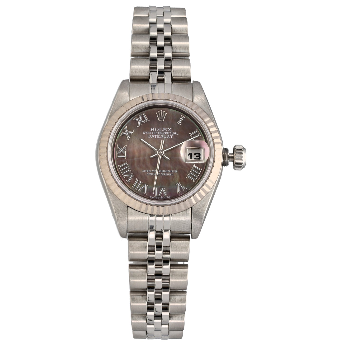 Rolex Lady Datejust 79174 26mm Stainless Steel Watch