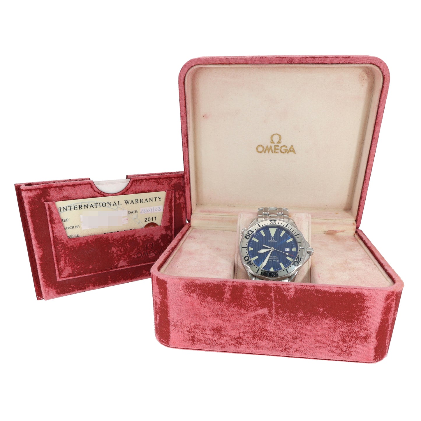 Omega Seamaster 2065.80.00 41mm Stainless Steel Watch