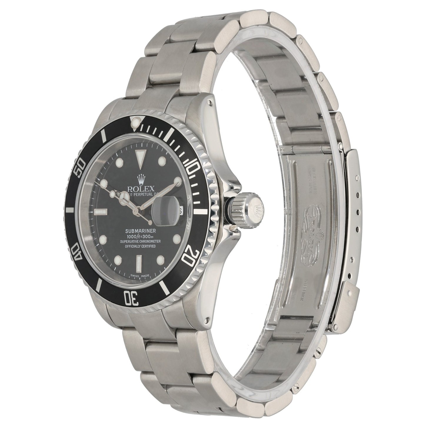 Rolex Submariner 16610 40mm Stainless Steel Watch