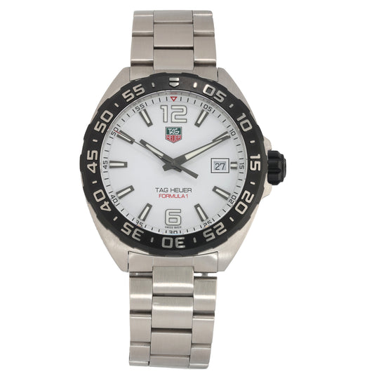 Tag Heuer Formula 1 WAZ1111 41mm Stainless Steel Watch