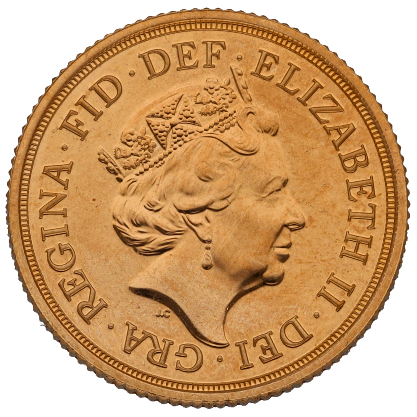 22ct Gold Queen Elizabeth II Full Sovereign Coin 2018