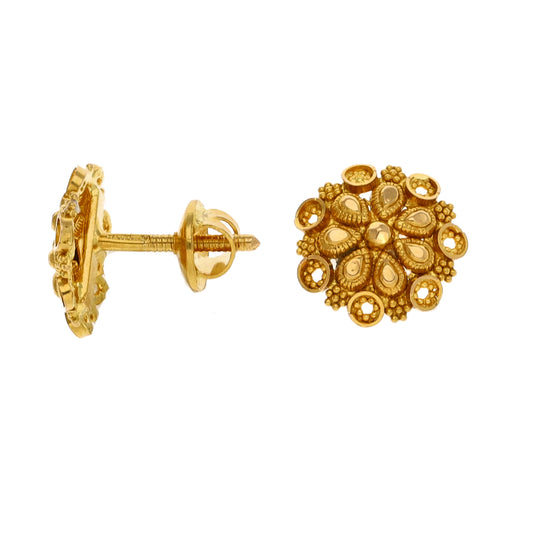 22ct Gold Stud Earrings