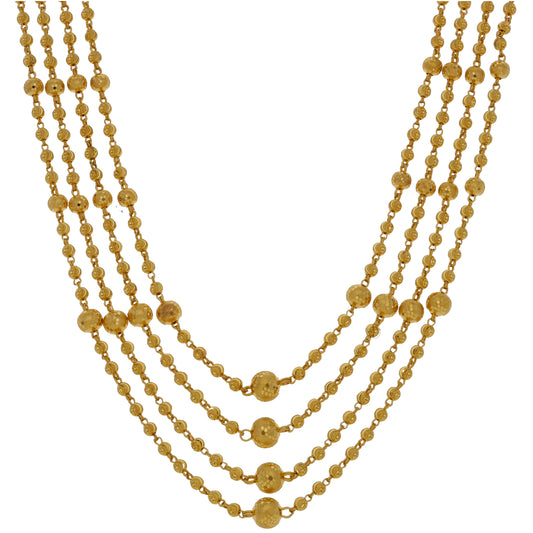 22ct Gold Fancy Necklace 18"