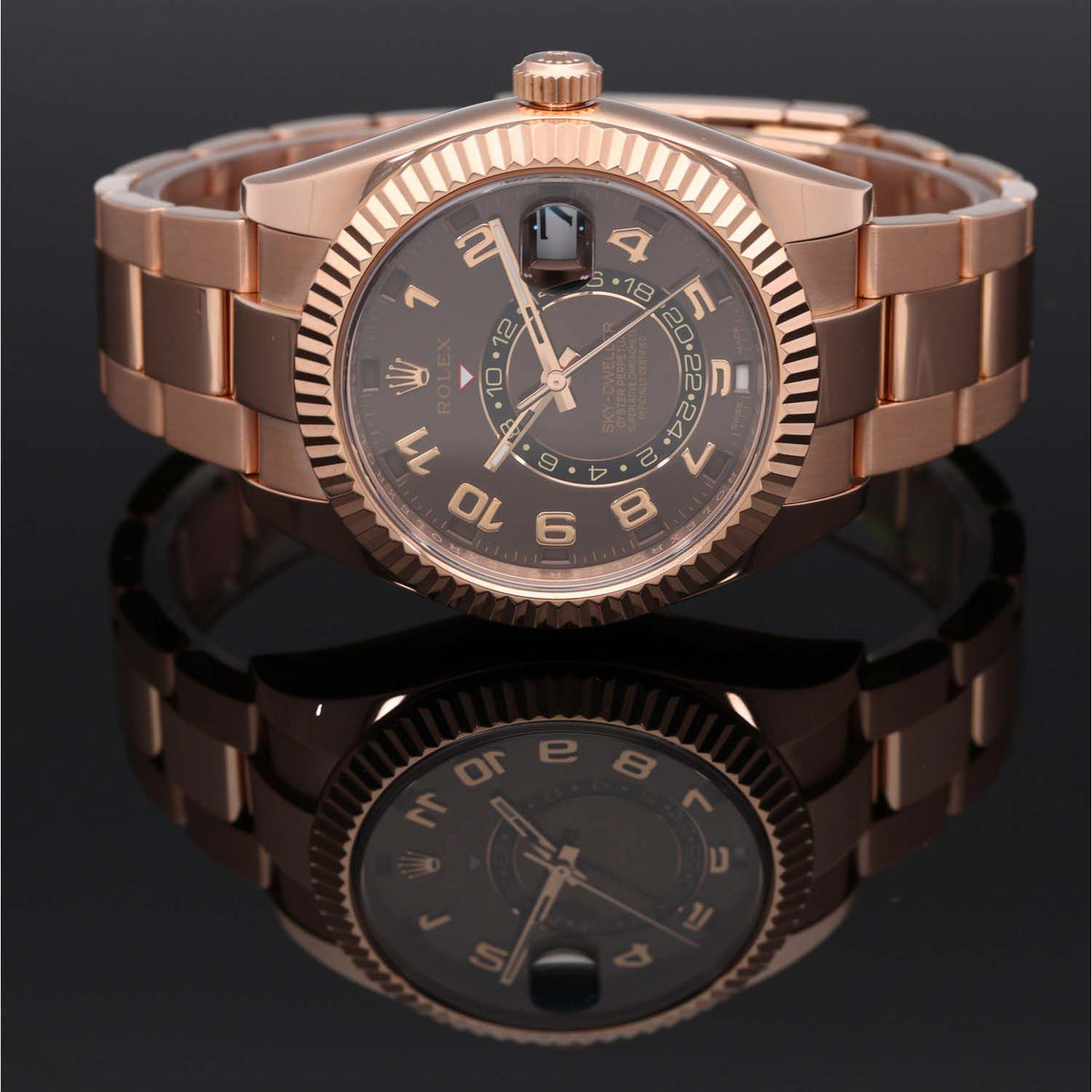 Rolex Sky Dweller 326935 42mm Rose Gold Watch