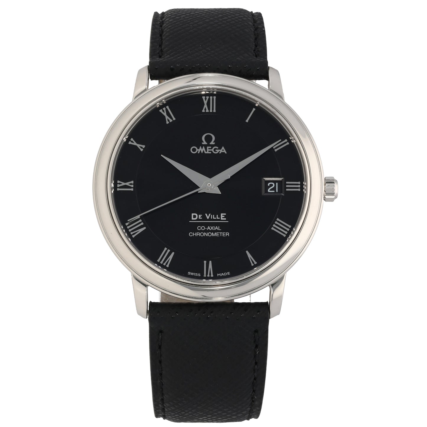 Omega De Ville Prestige 4875.50.01 36.5mm Stainless Steel Watch