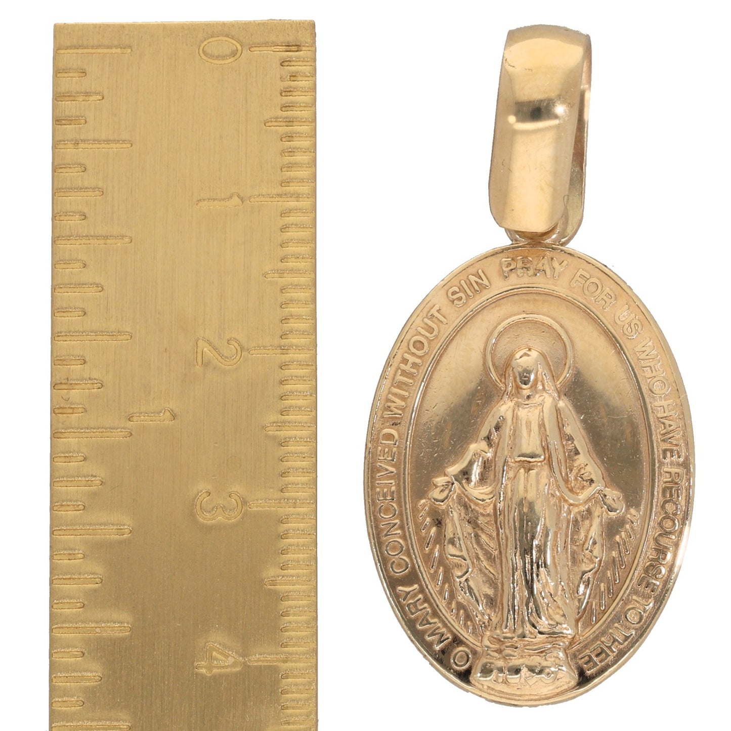 9ct Gold St Christopher Pendant