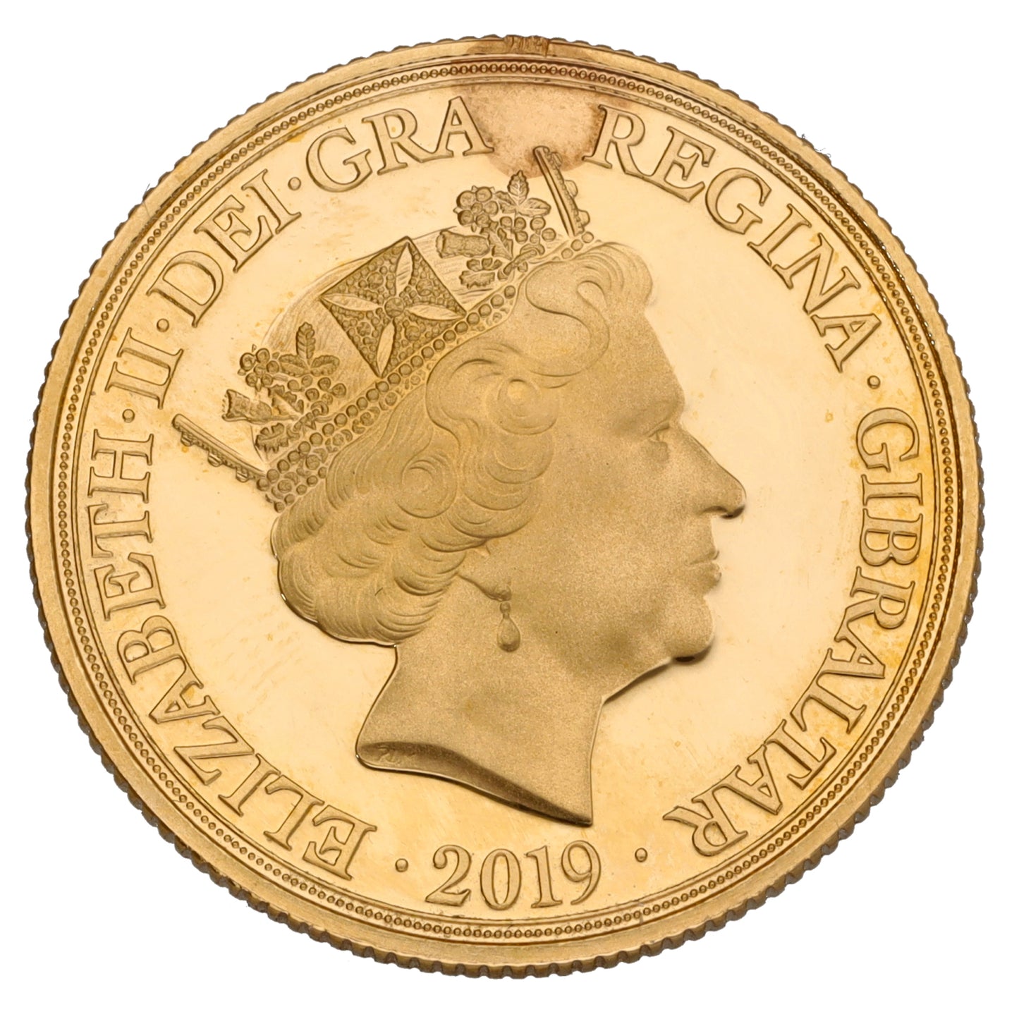 22ct Gold We Shall Fight On The Beaches Double Sovereign Coin 2019