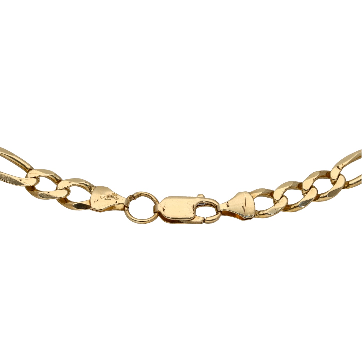 9ct Gold Figaro Chain 24"