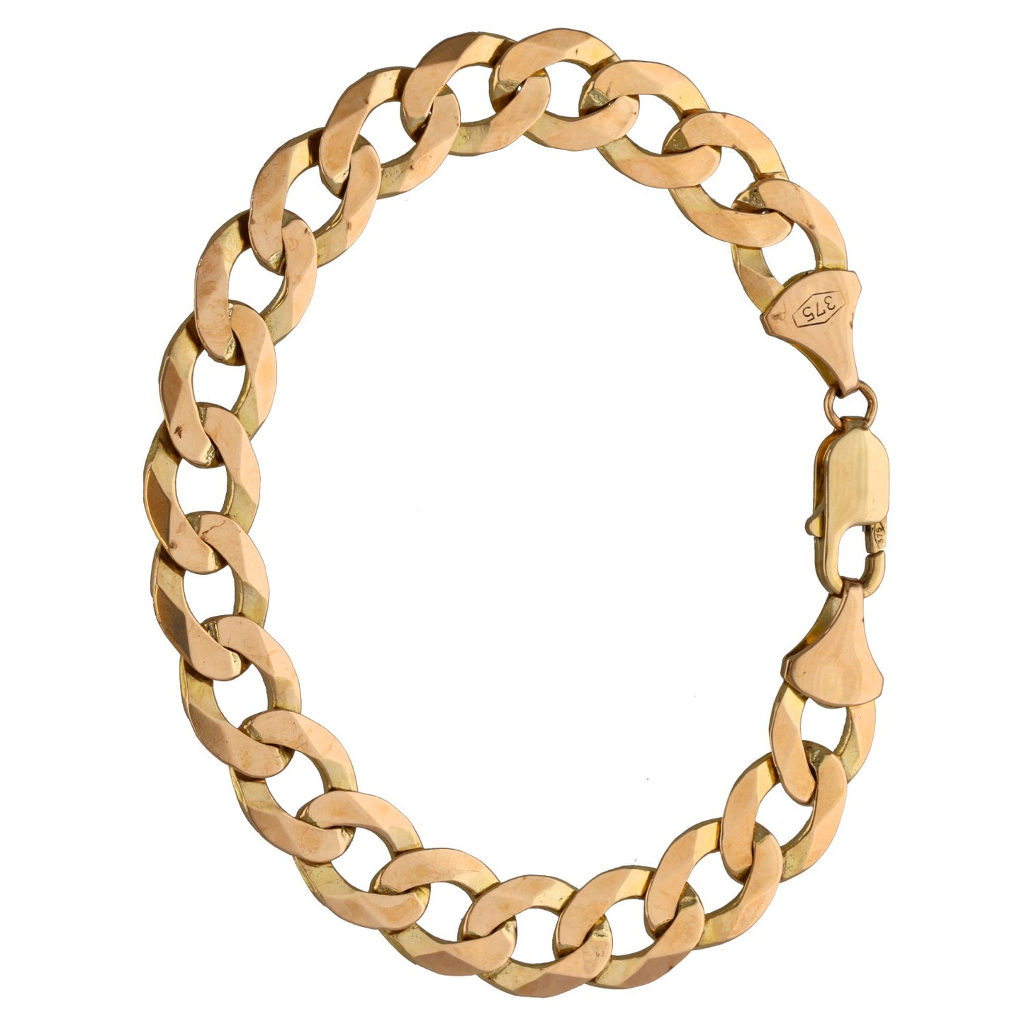 9ct Gold Curb Bracelet