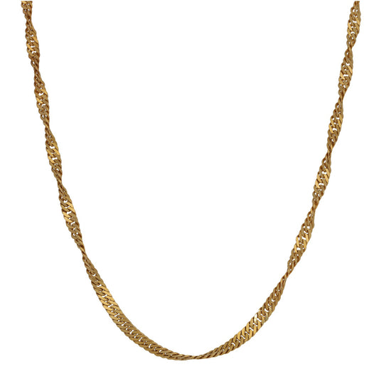 22ct Gold Singapore Chain 24"