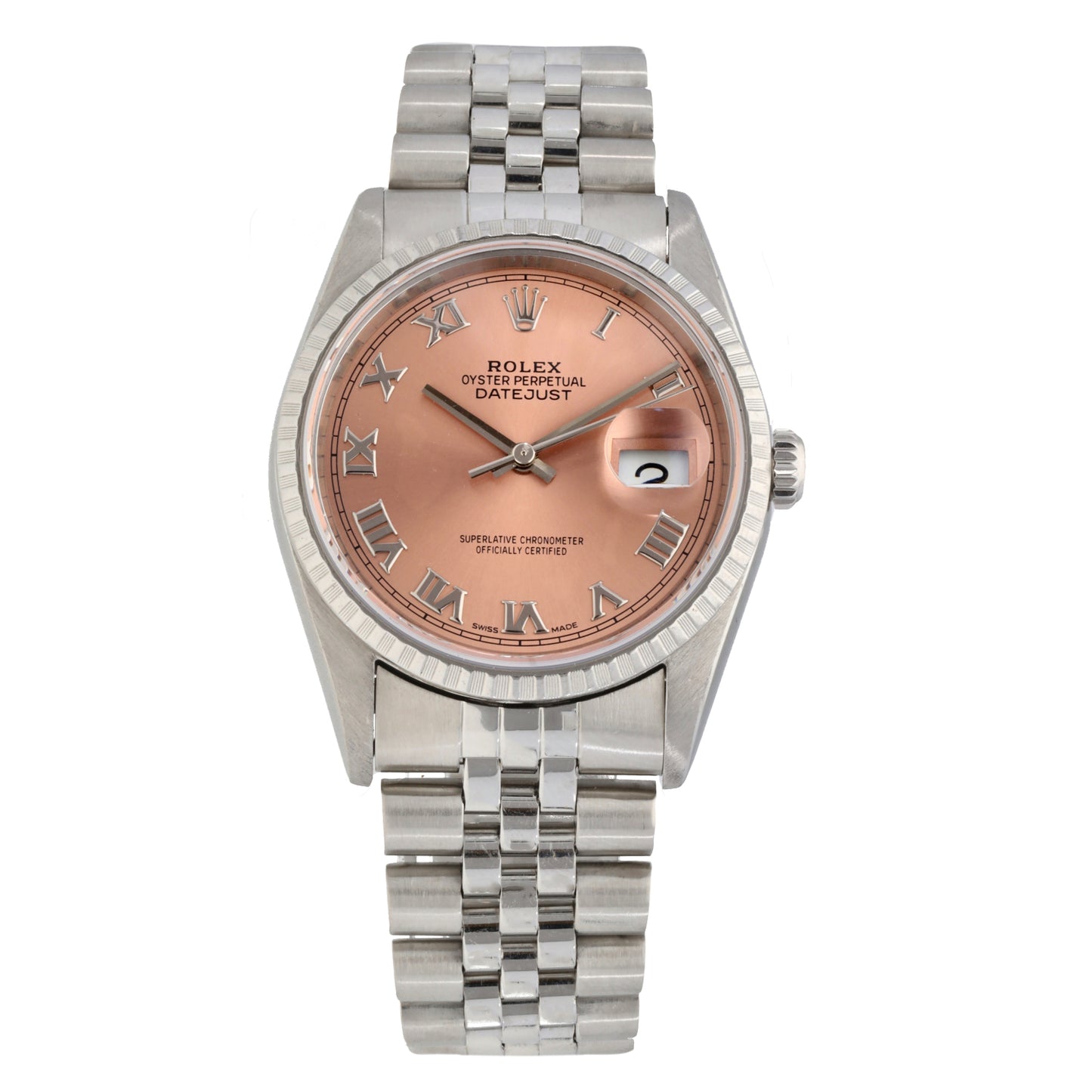 Rolex Datejust 16220 36mm Stainless Steel Watch