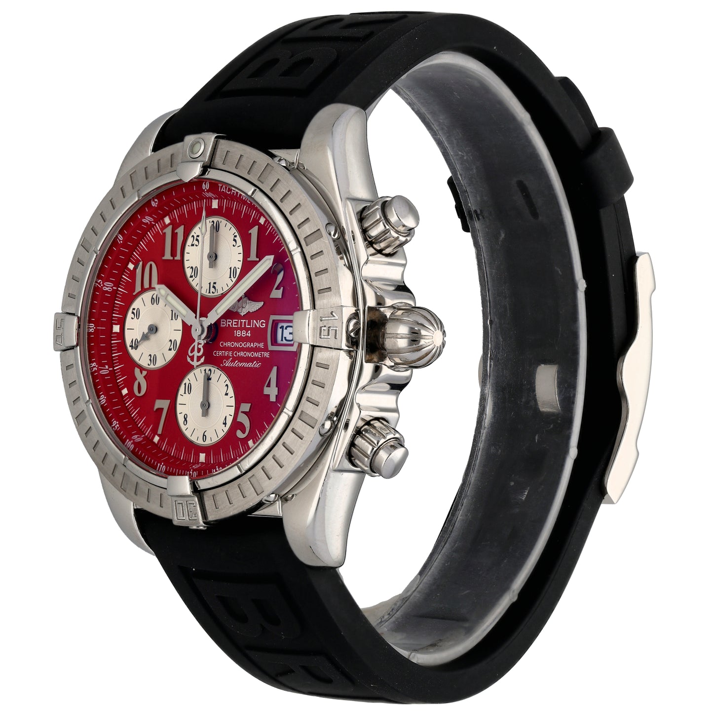 Breitling Chronomat Evolution A13356 44mm Stainless Steel Watch