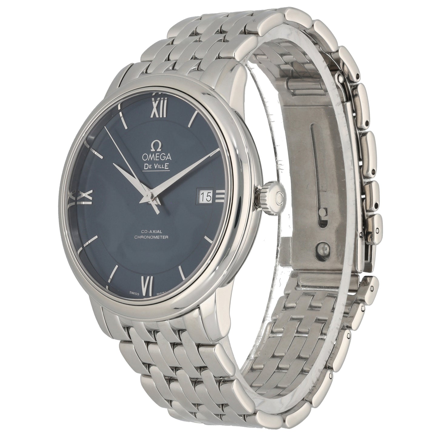 Omega De Ville Prestige 424.10.40.20.03.001 39.5mm Stainless Steel Watch