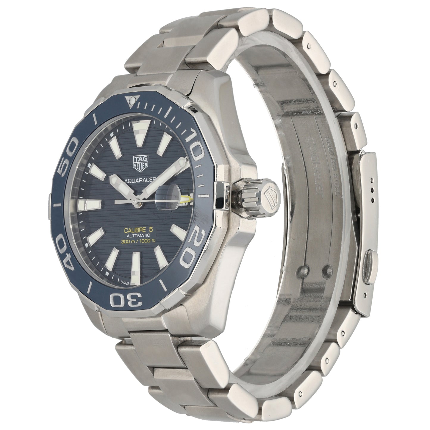 Tag Heuer Aquaracer WAY201B-0 43mm Stainless Steel Watch