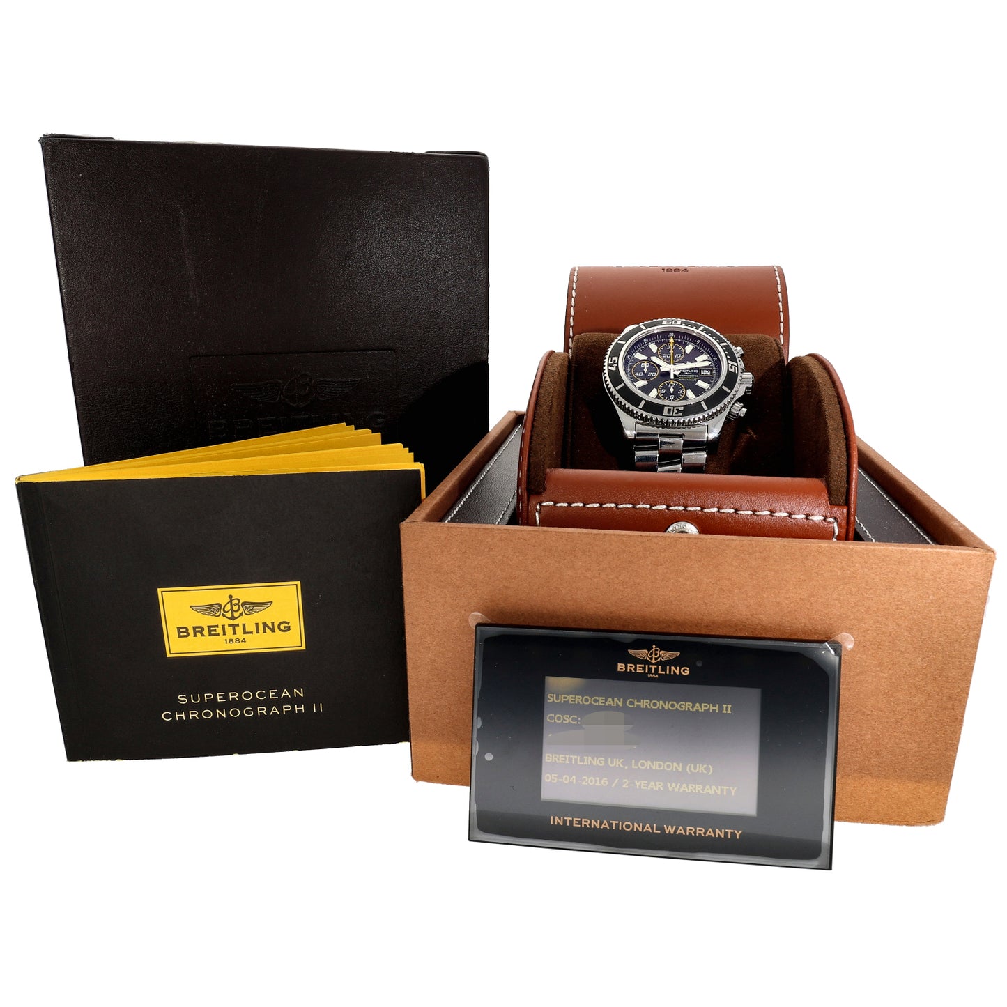 Breitling Superocean II A13341 44mm Stainless Steel Watch
