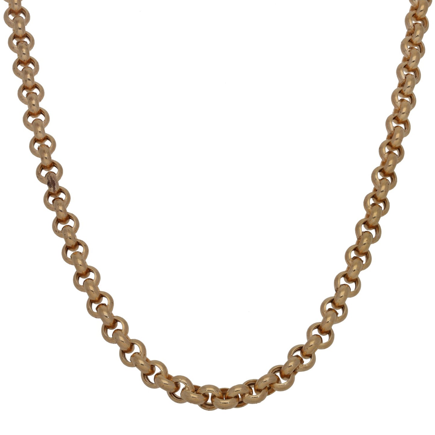 9ct Gold Belcher Chain 20"