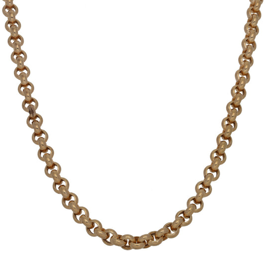 9ct Gold Belcher Chain 20"