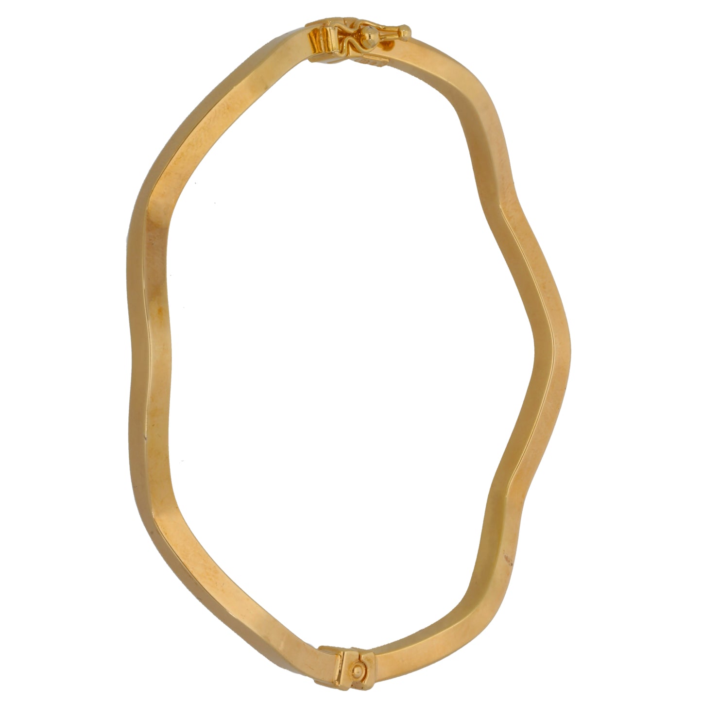 9ct Gold Hinged/Clasp Bangle