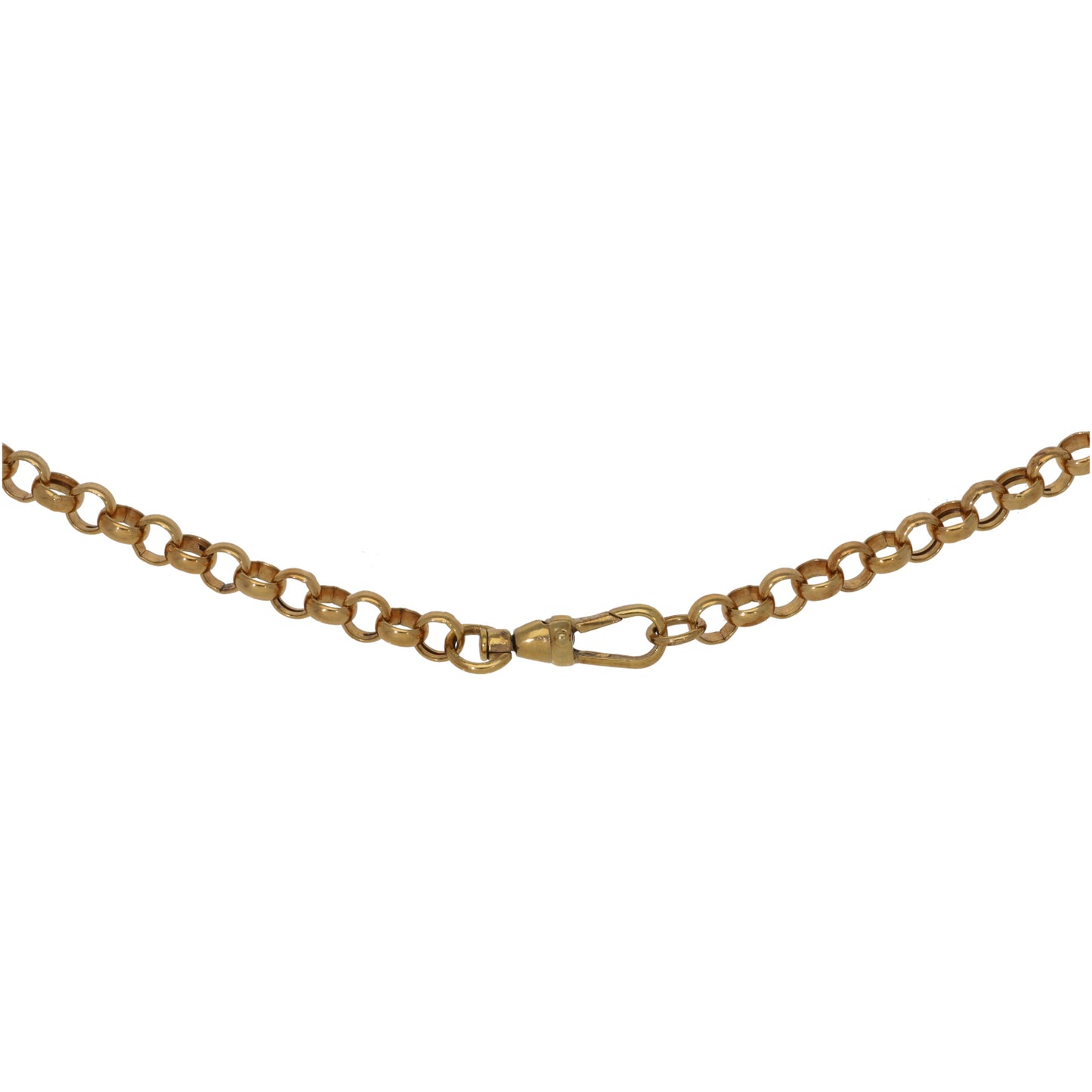 9ct Gold Belcher Chain 18"
