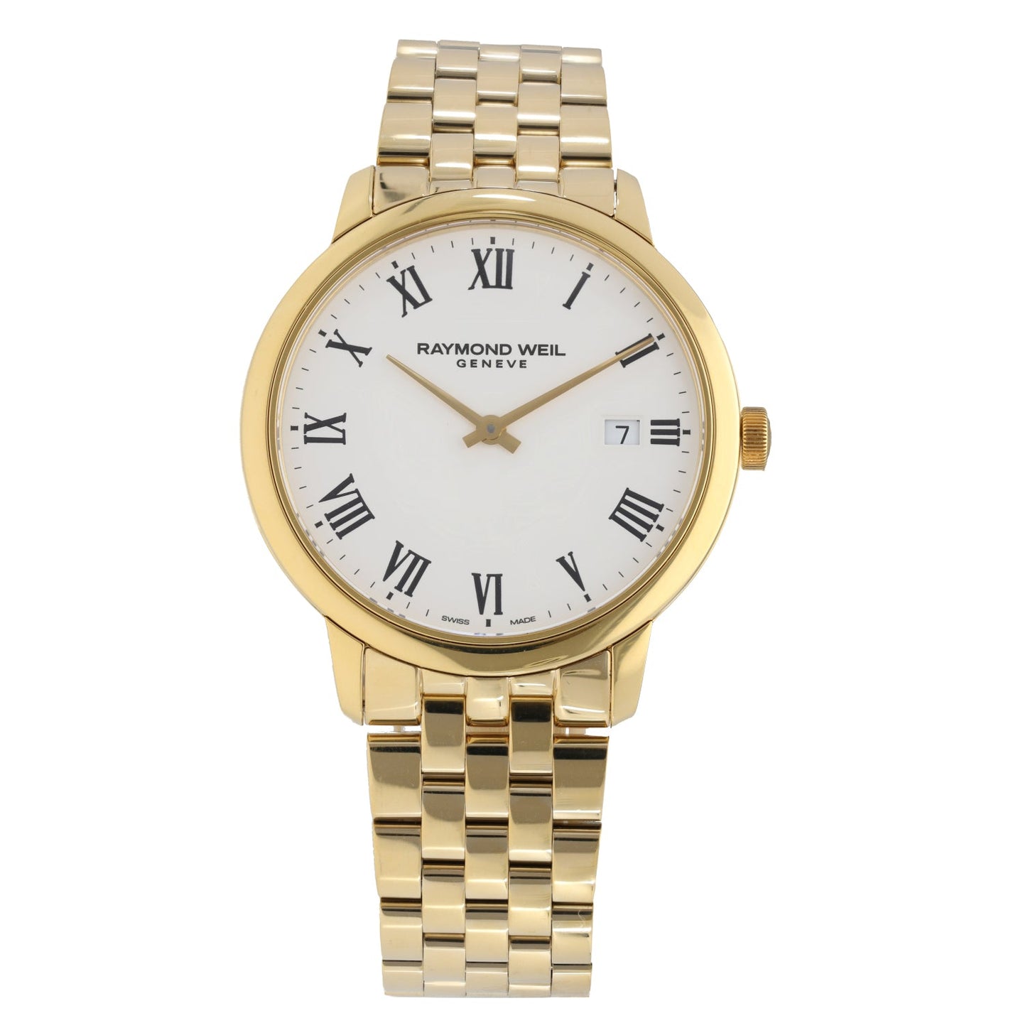 Raymond Weil Toccata 5485 38mm Gold Plated Watch