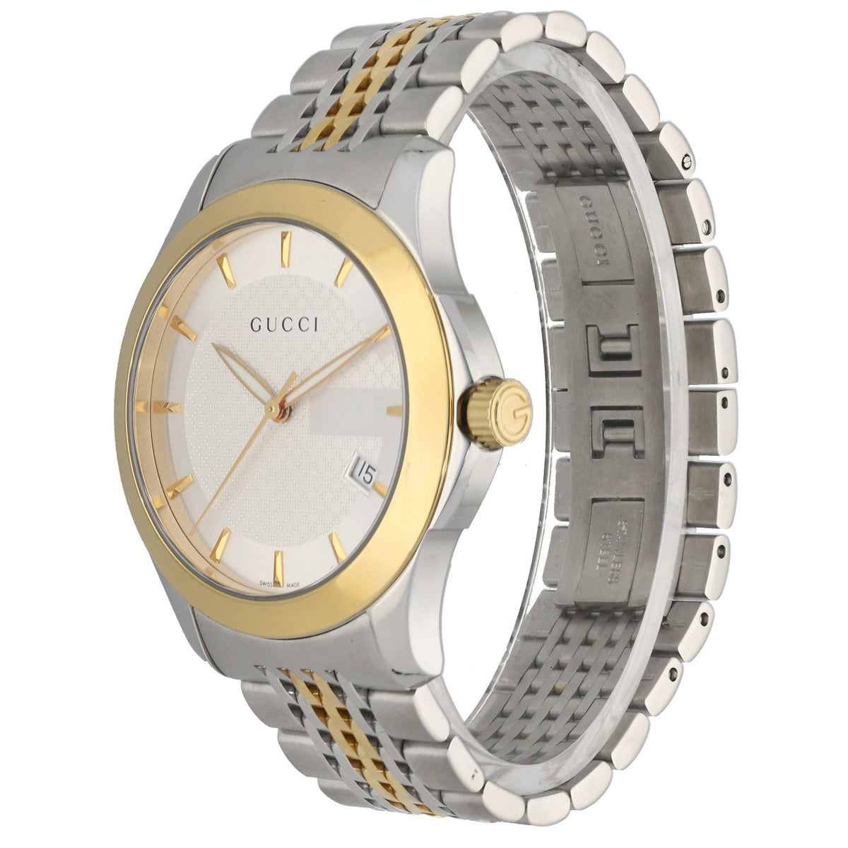 Gucci G-Timeless 126.4 38mm Bi-Colour Watch