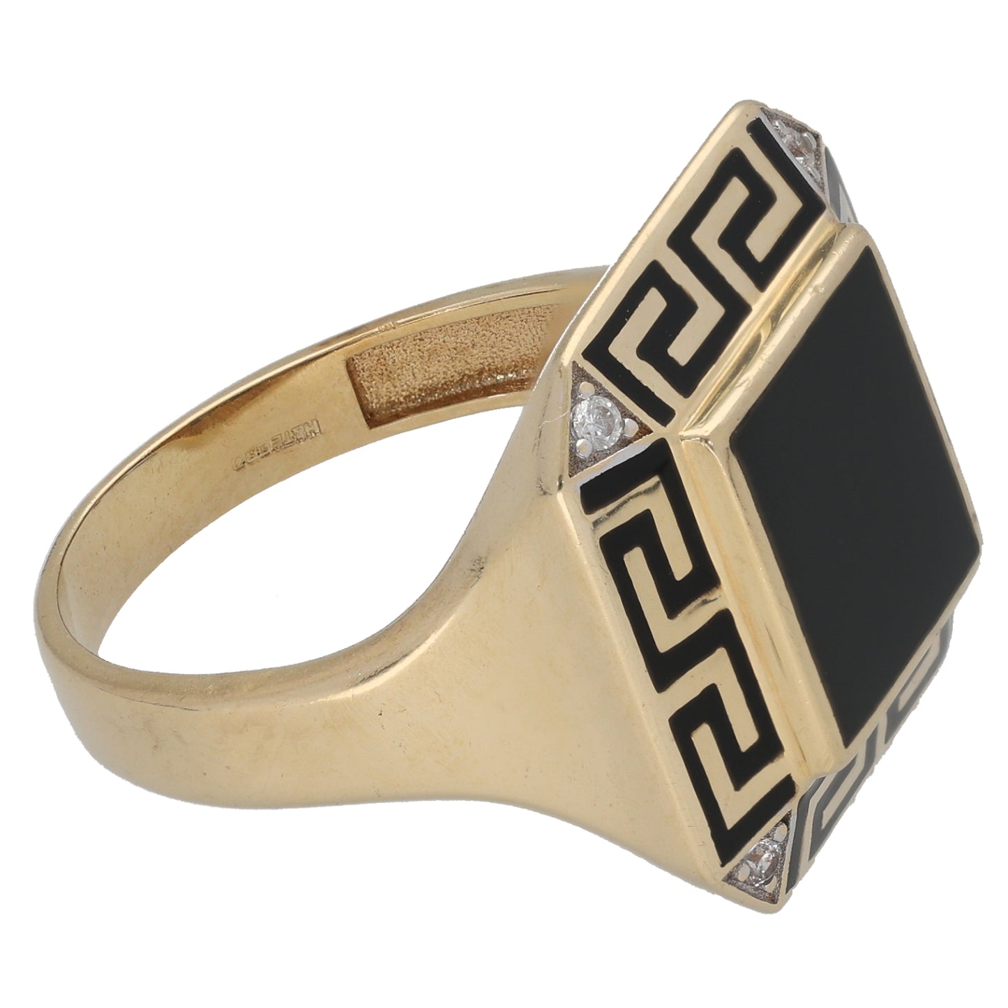 14ct Gold Imitation Dress/Cocktail Ring Size V