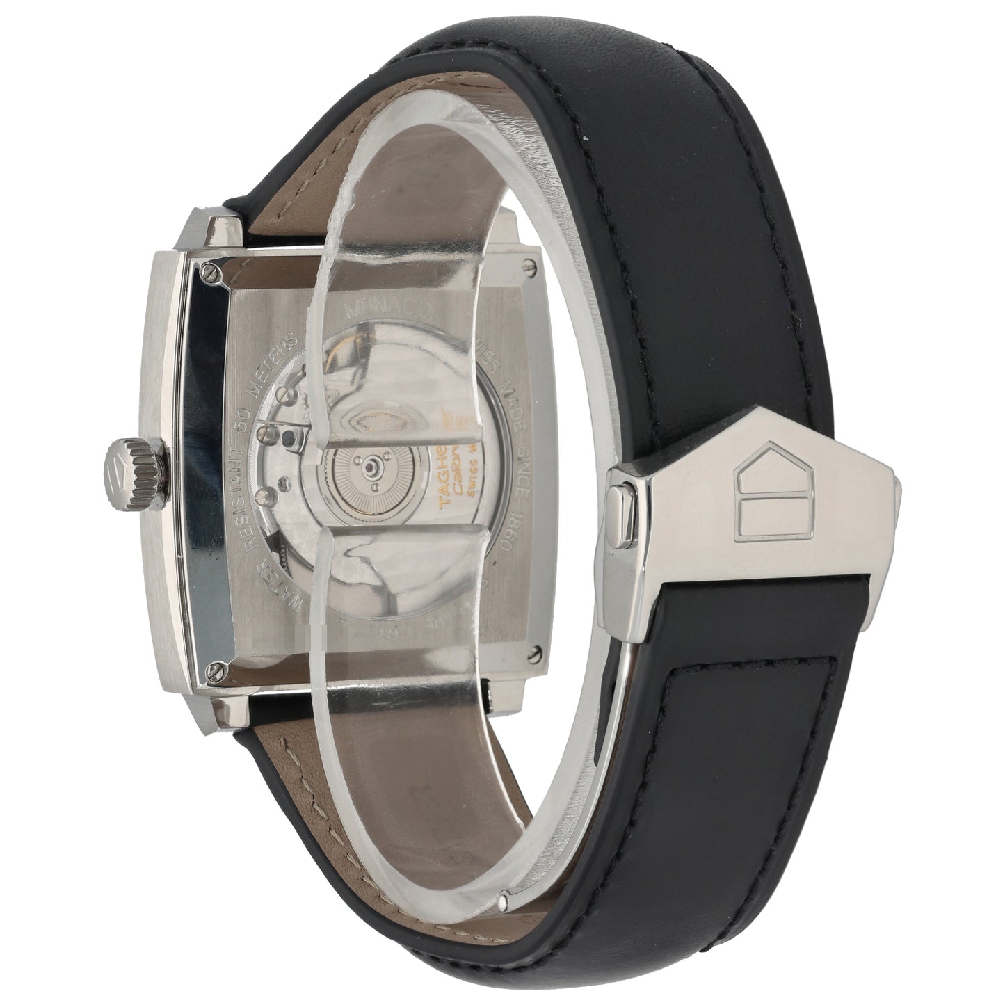 Tag Heuer Monaco WW2110-0 37mm Stainless Steel Watch