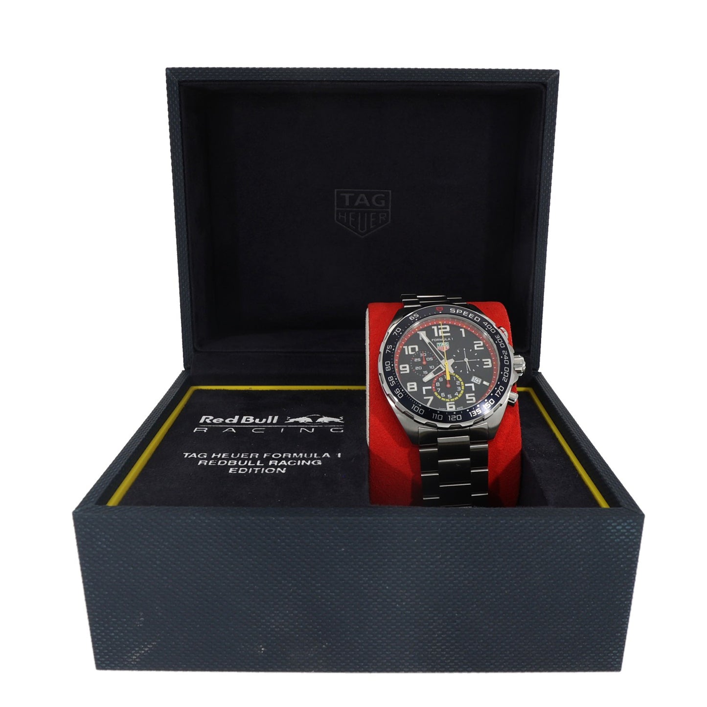 Tag Heuer Formula 1 Red Bull Racing CAZ101AL 43mm Stainless Steel Watch