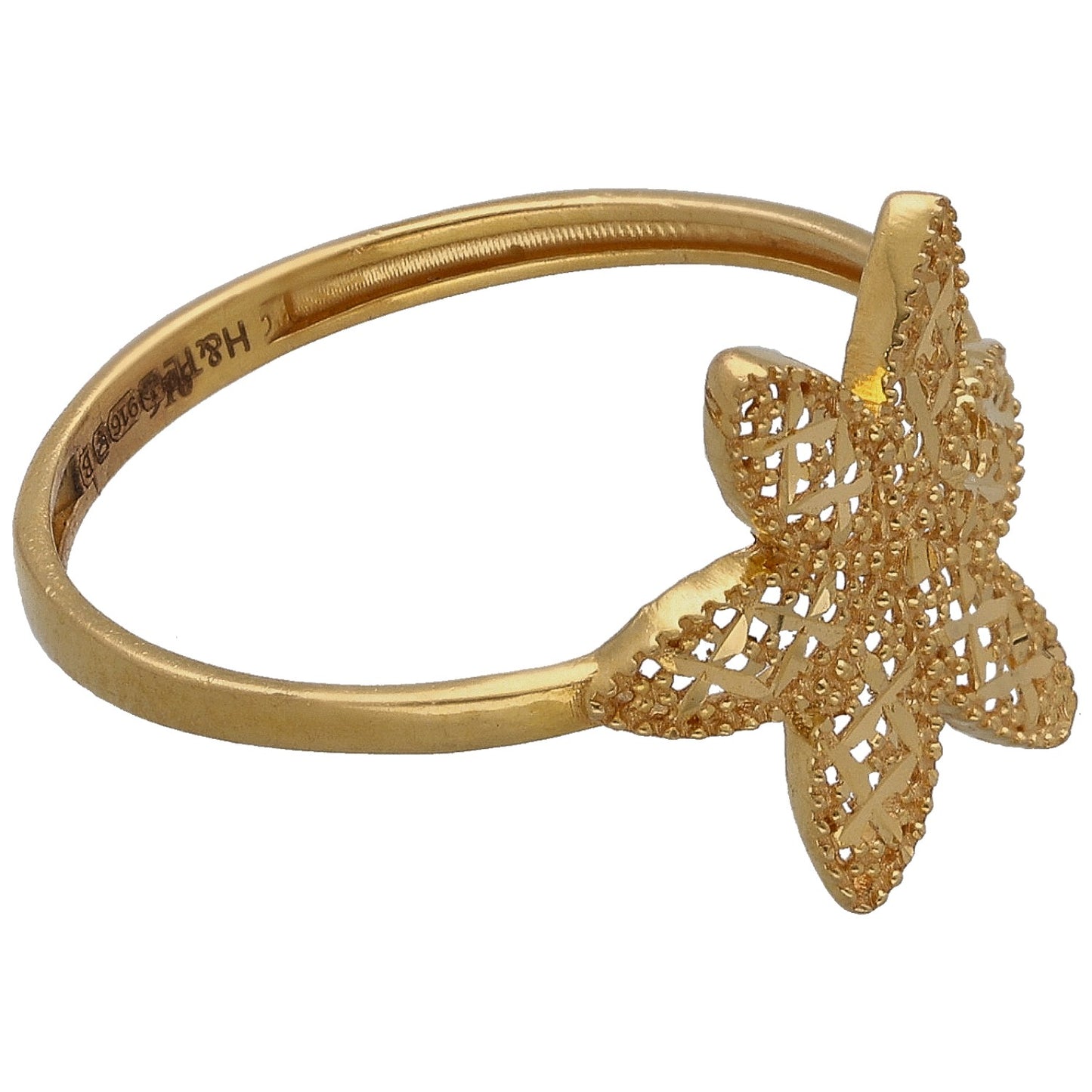 22ct Gold Alternative Ring Size P