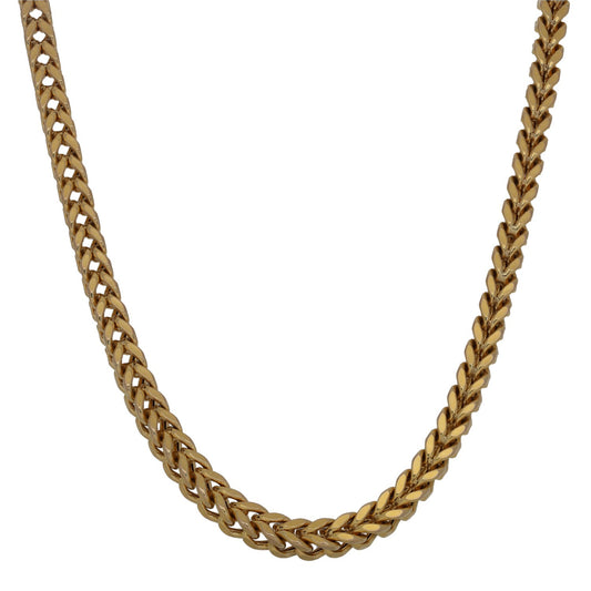 9ct Gold Foxtail Chain 24"