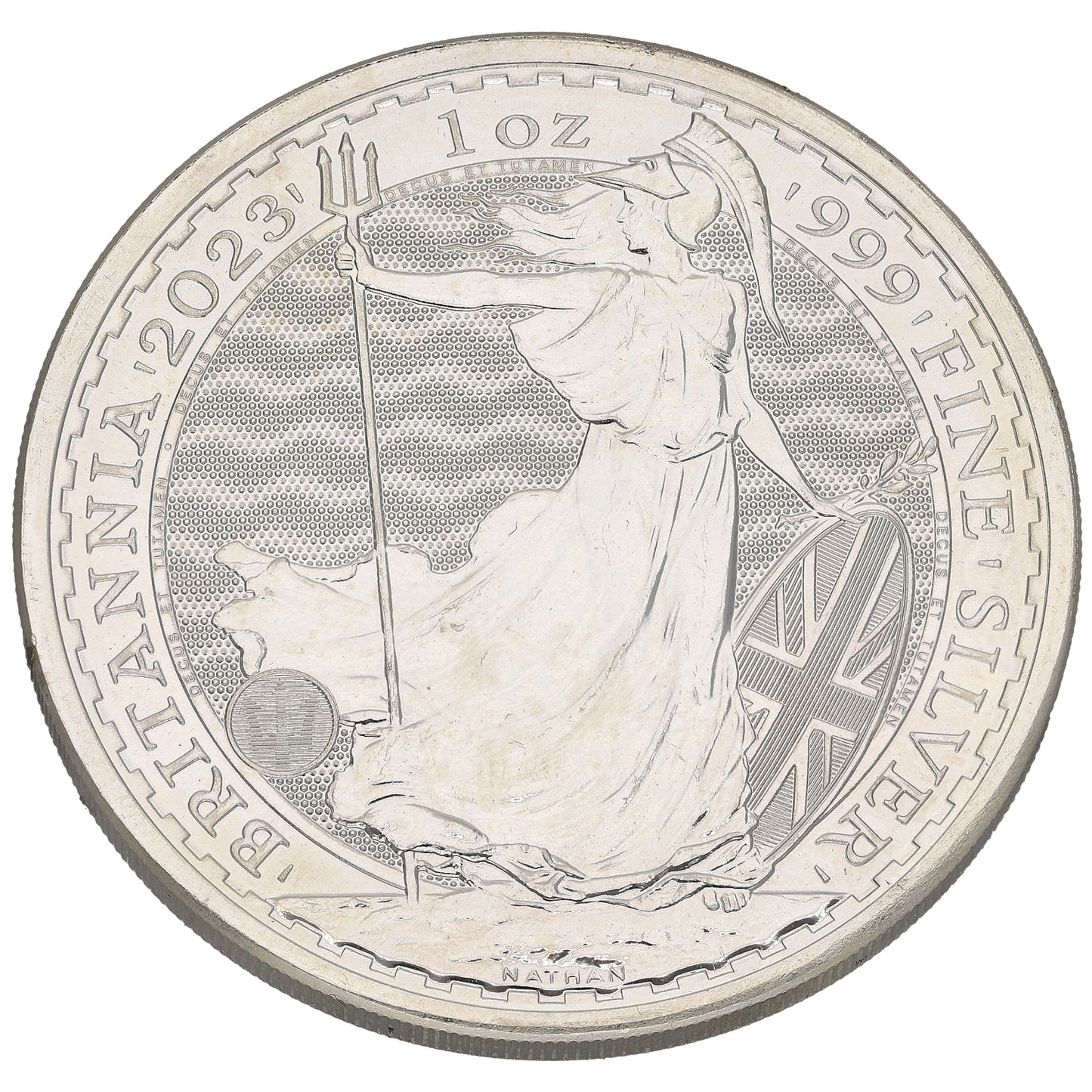 Fine Silver Queen Elizabeth II 1 OZ Britannia Coin 2023