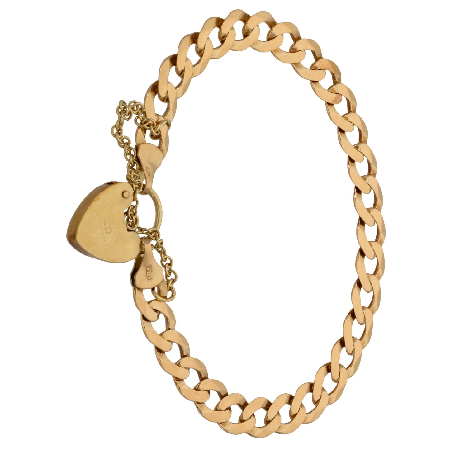 9ct Gold Curb Bracelet
