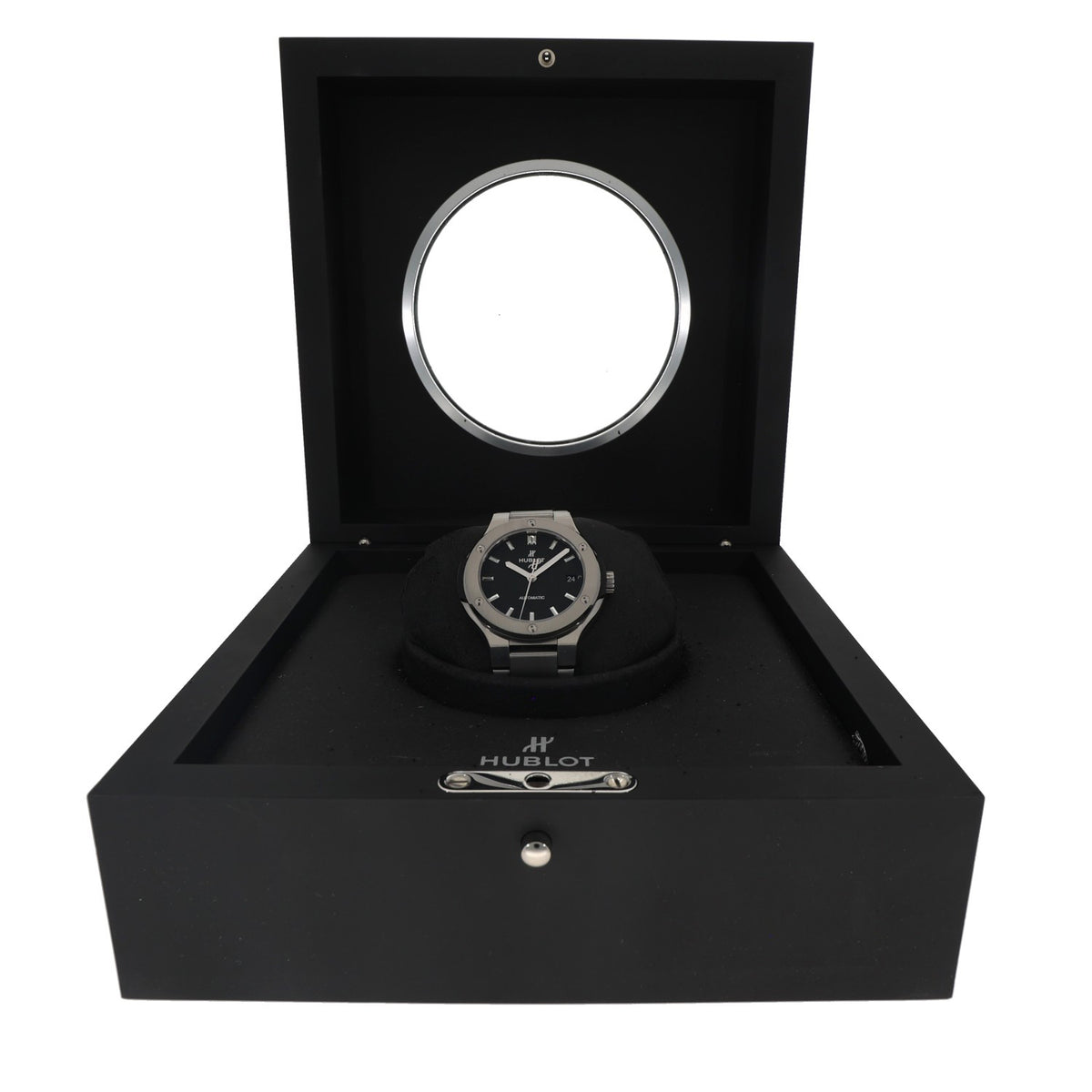 Hublot Classic Fusion 568.NX.1170.NX 38mm Titanium Watch