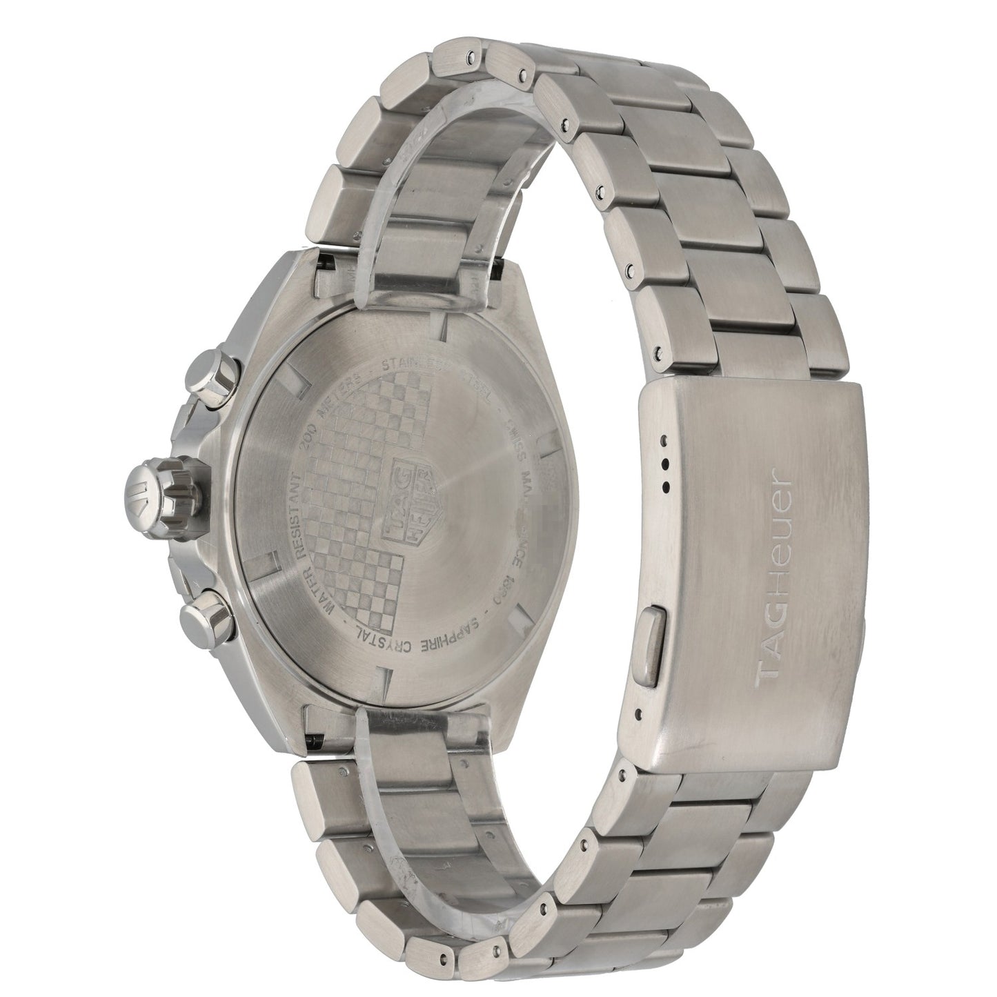 Tag Heuer Formula 1 CAZ1011, Grey Dial, Stainless Steel, Rear Angle Image