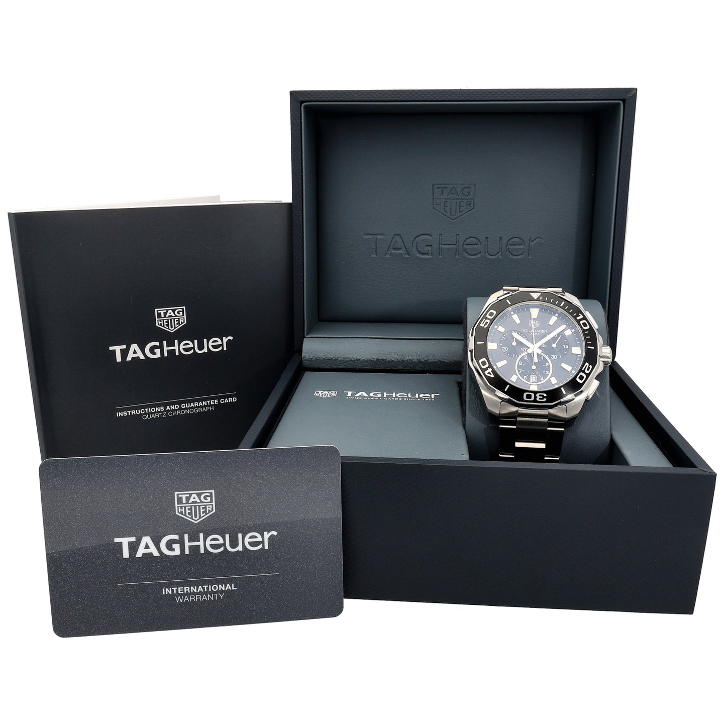 Tag Heuer Aquaracer CAY111A 43mm Stainless Steel Watch