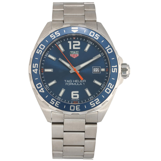 Tag Heuer Formula 1 WAZ1010 43mm Stainless Steel Watch