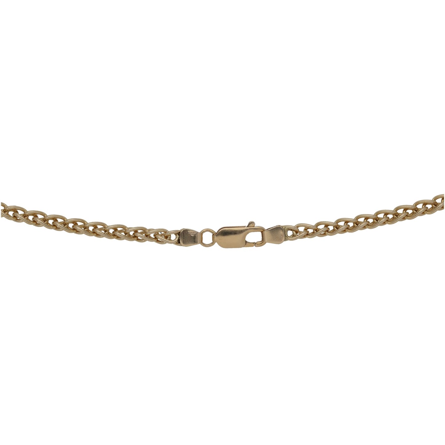 9ct Gold Fancy Necklace 16"
