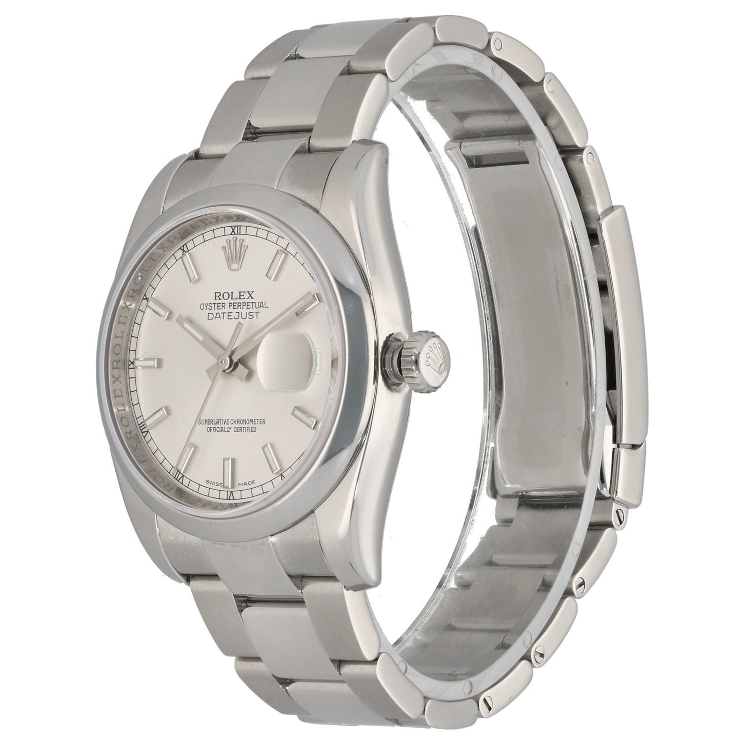 Rolex Datejust 116200 36mm Stainless Steel Watch