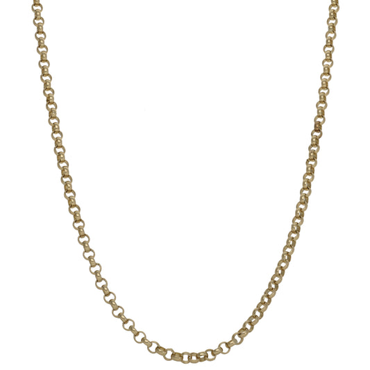 9ct Gold Belcher Chain 28"