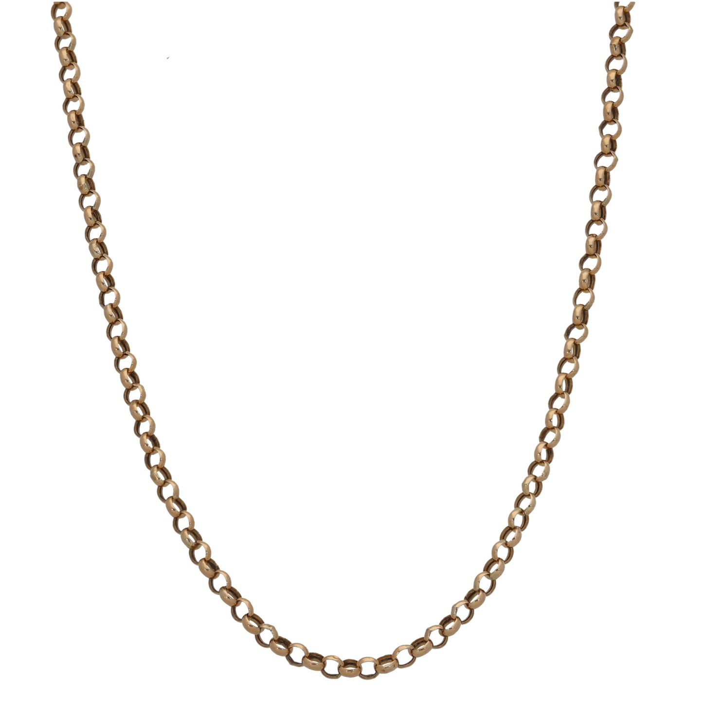 9ct Gold Belcher Chain 20"